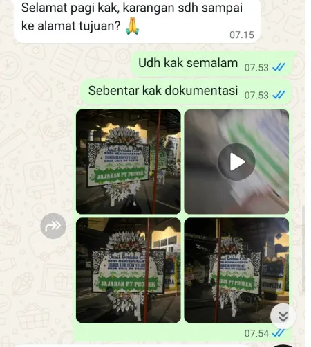 Pengiriman Papan Bunga Selamat Margamulya Kedungbanteng
